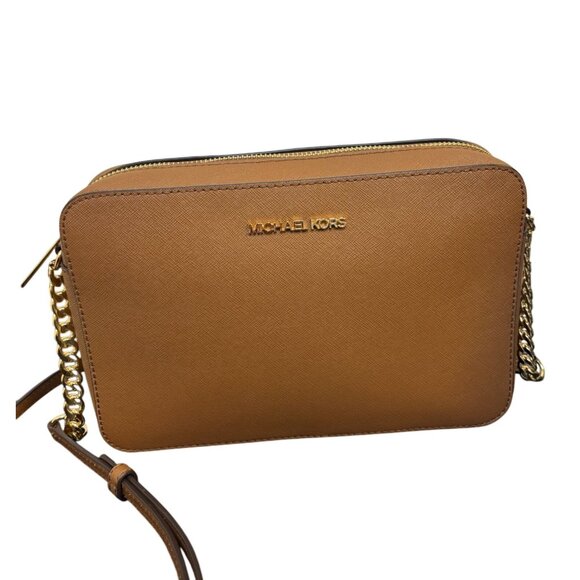 Michael Kors Crossbody Bag Brown - Picture 1 of 11
